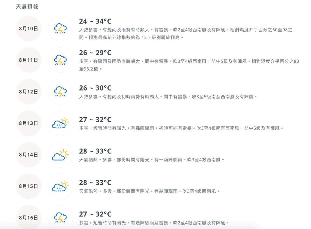 澳门6月份天气预报实况视频播放大全集下载—探索澳门的天气与气象资讯